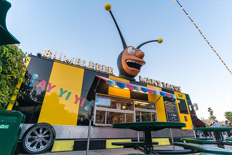 Bumblebee Man’s Taco Truck - Universal Studios Hollywood